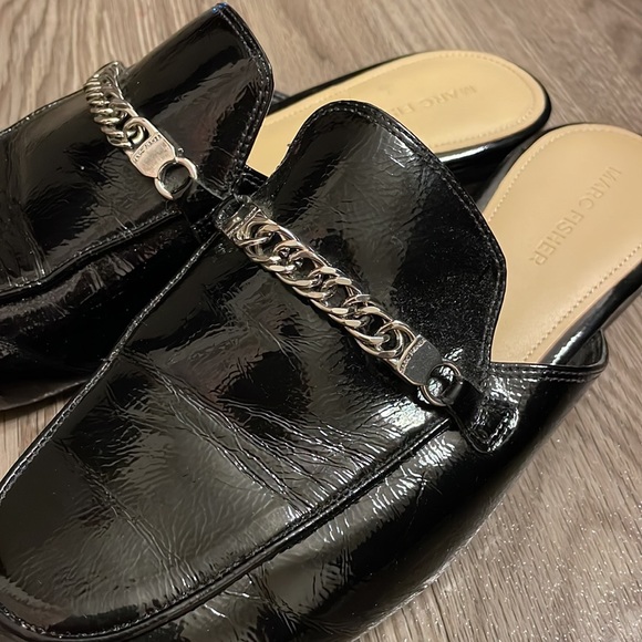 Marc Fischer Black Slide-on Loafers (size 9) - Picture 5 of 8